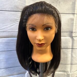 Elegant color 4 wig with top braid